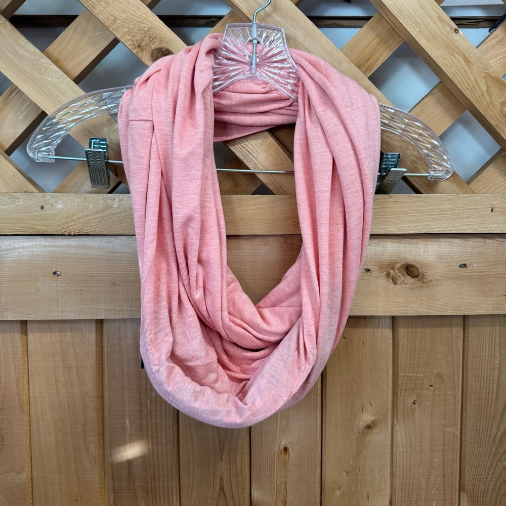 Pink Infinity Scarf - Picture 1 of 5